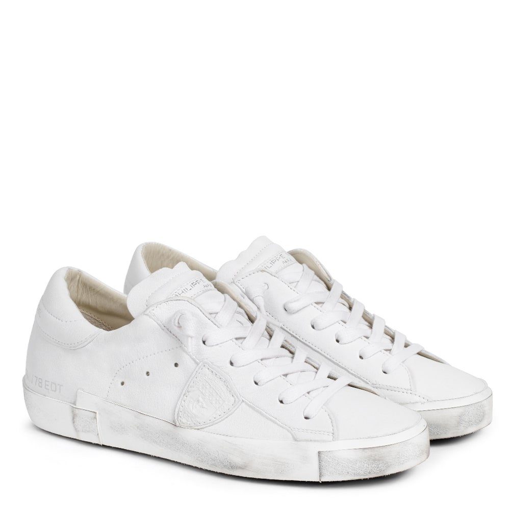 PHILIPPE MODEL Sneaker PARIS Basic Blanc aus Leder Sneaker günstig online kaufen