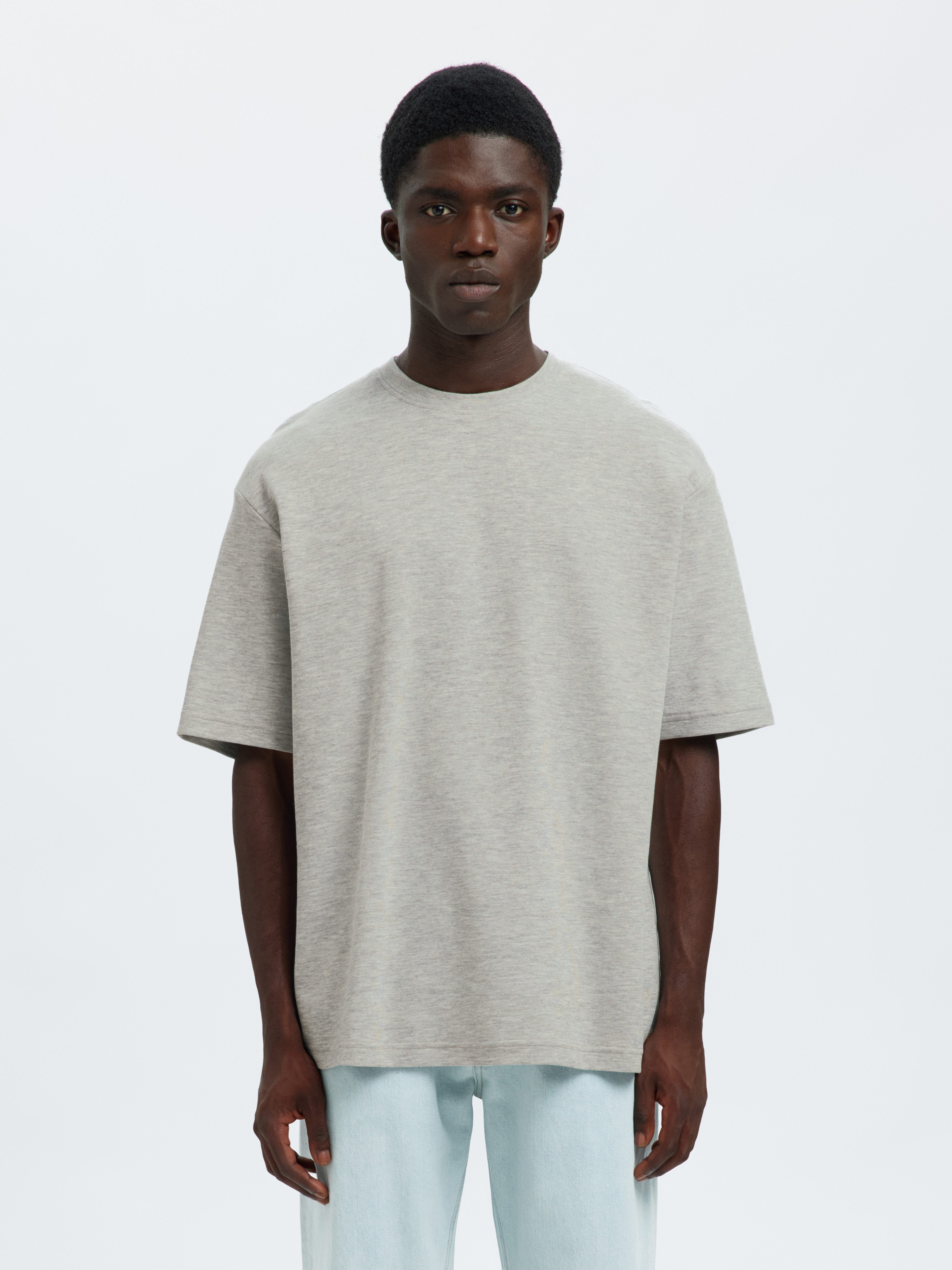 Selected Rundhalsshirt SLHLOOSEOSCAR SS O-NECK TEE NOOS