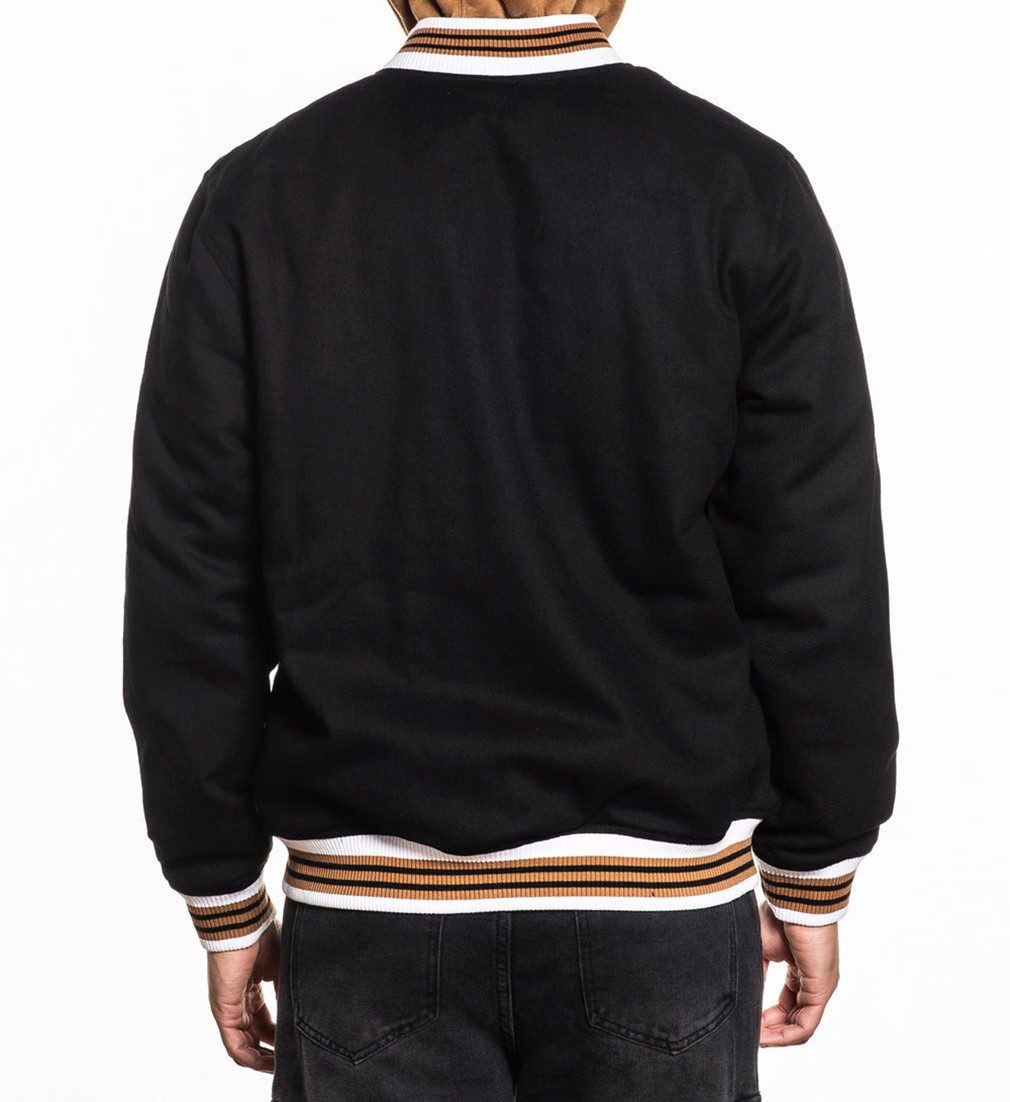 Sullen Clothing Collegejacke Strong Arm Reversible Hoodie Varsity Baseballjacke