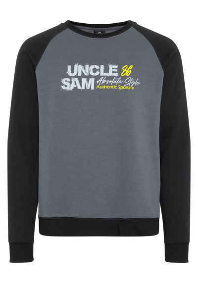 Uncle Sam Sweatshirt im Basic-Stil