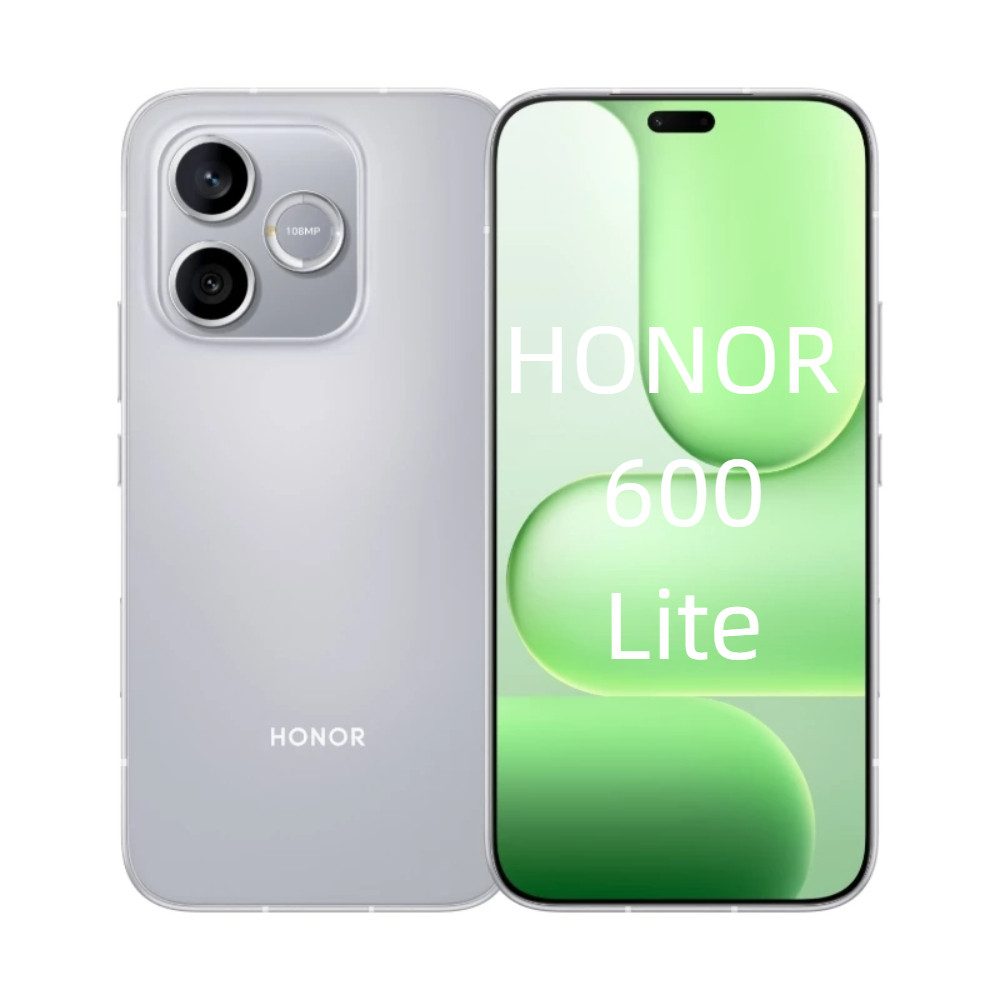 Honor HONOR 600 lite 8+256GB Smartphone (6.6 Zoll, 256 GB Speicherplatz, 108 MP Kamera)