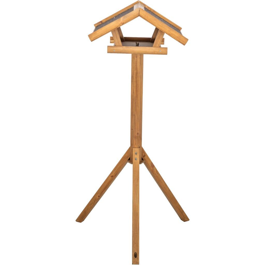 TRIXIE Vogelhaus Futterhaus - braun - 46 × 22 × 44 cm/1,15 m