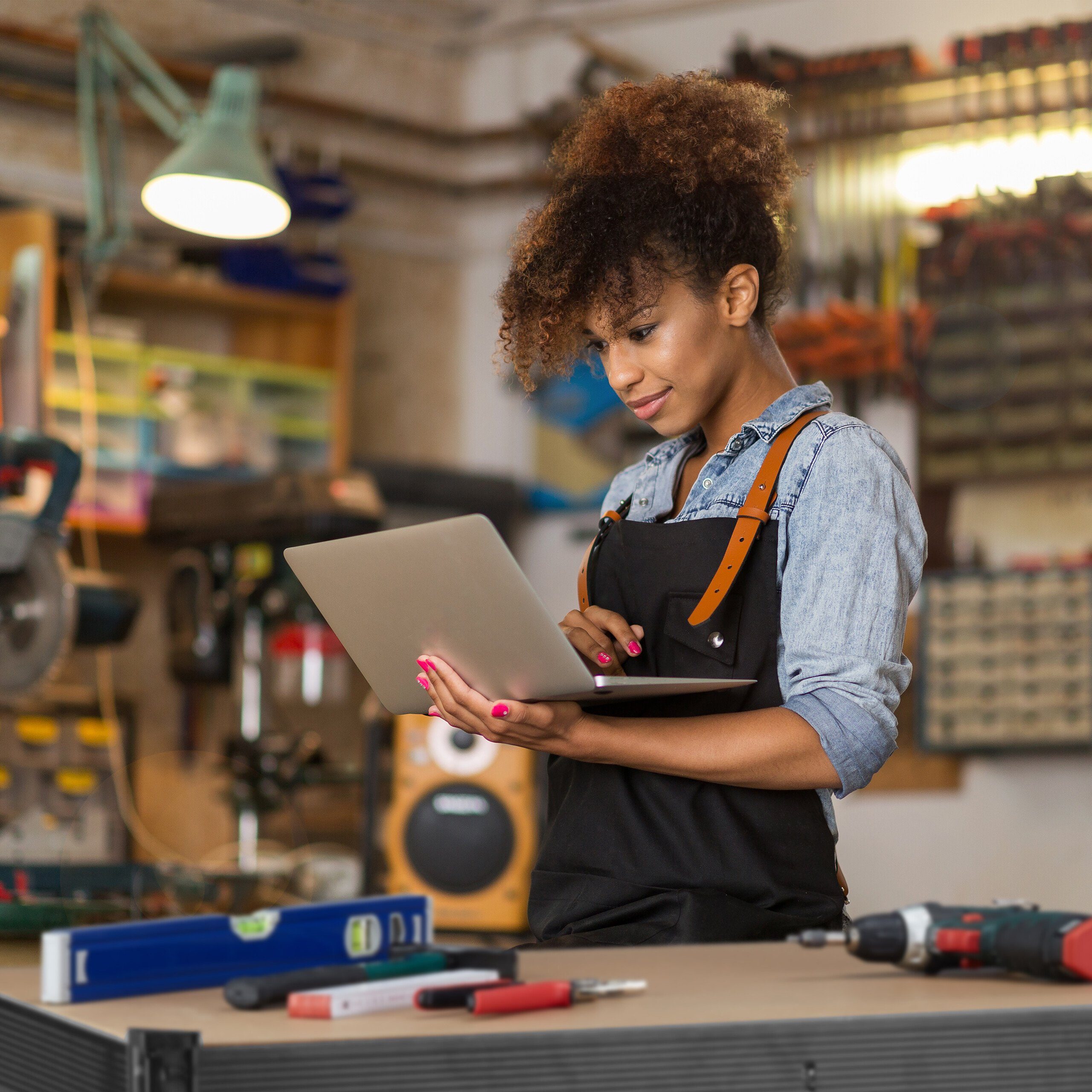 relaxdays Werkbank für Werkstatt
