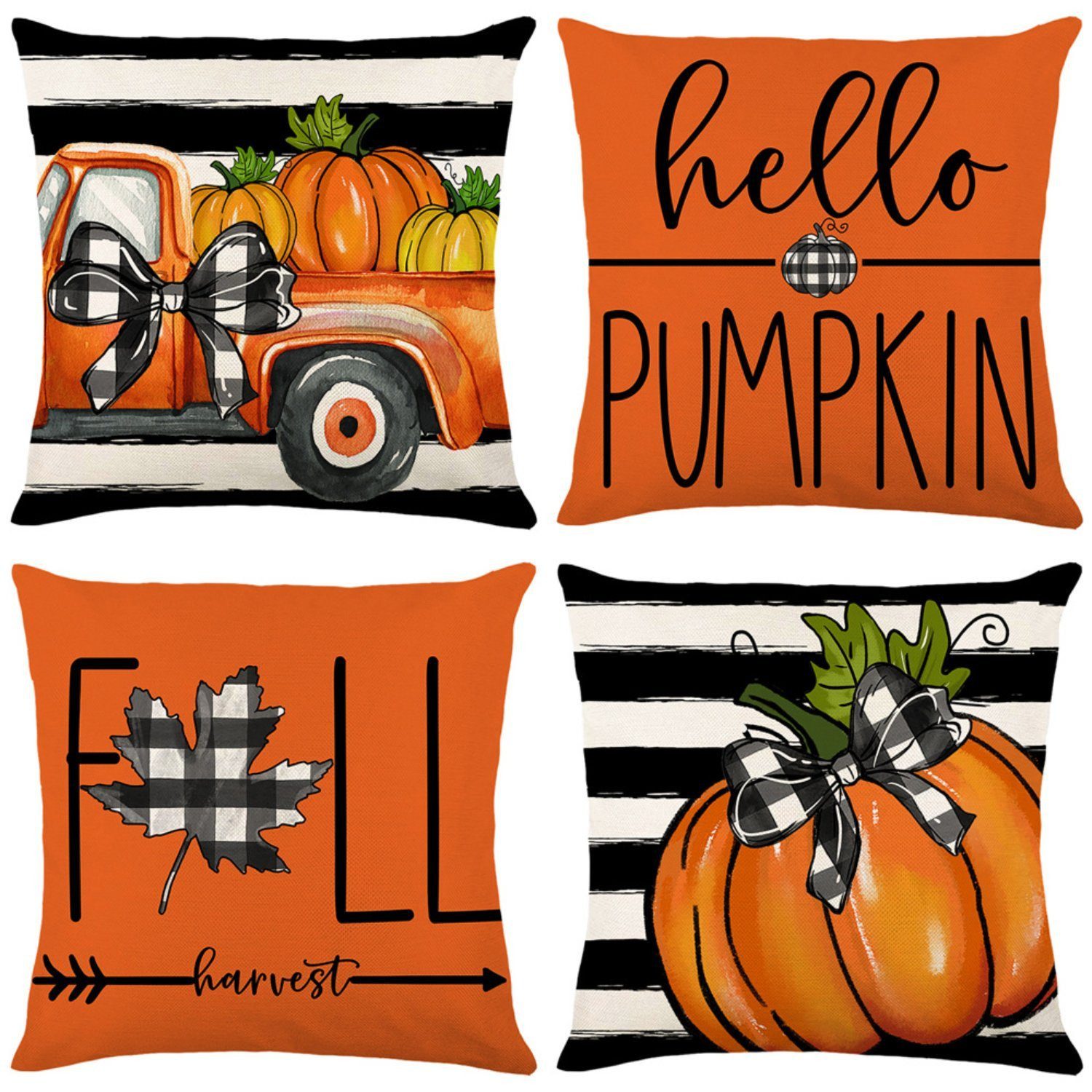 BYSURE Kissenbezug, (4 Stück), Halloween decorative, günstig online kaufen