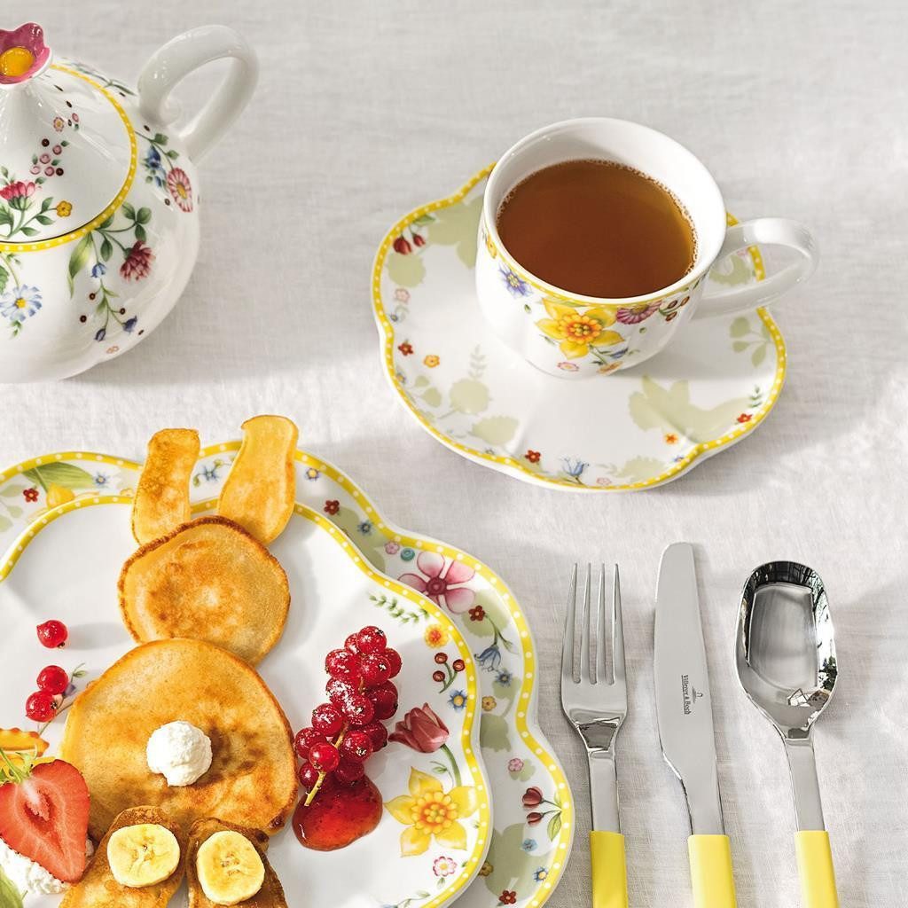 Villeroy & Boch Untertasse Spring Awakening Kaffeeuntertasse ø 14,8 cm, (1 St)