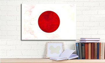 WandbilderXXL Leinwandbild Japan, Flaggen (1 St), Wandbild,in 6 Größen erhältlich