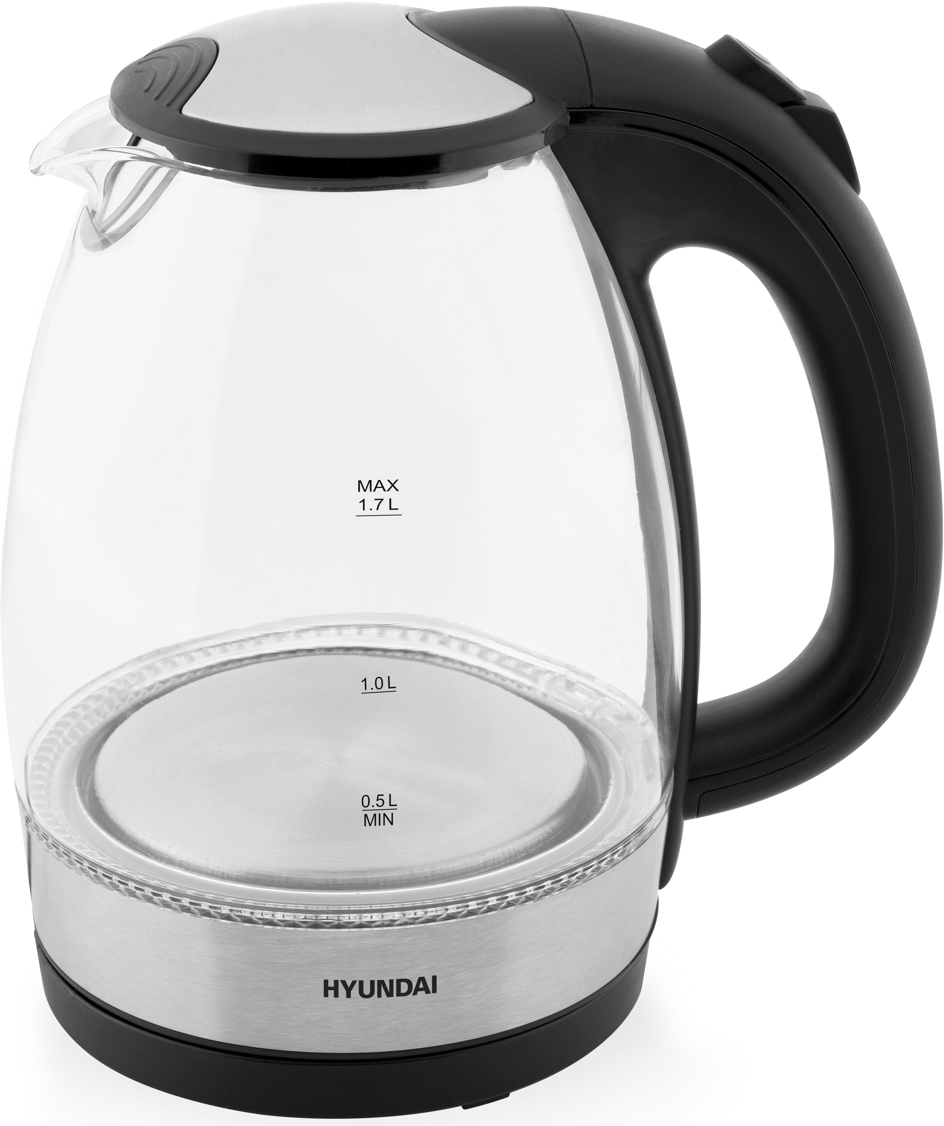 Hyundai Wasserkocher HYUVK741, 1,7 l, 2200 W