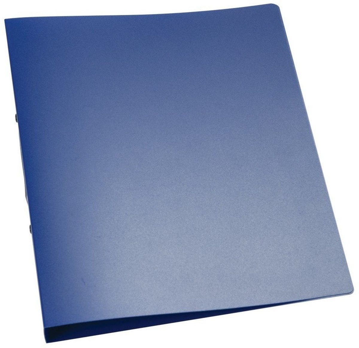 Connect Präsentationsordner Ringbuch A4 2 Ringe 25mm blau-transluzent