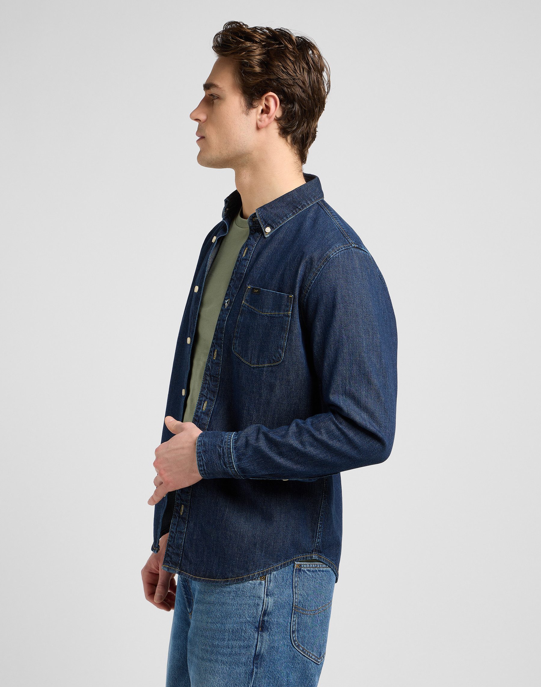 Lee® Jeanshemd LEE BUTTON DOWN