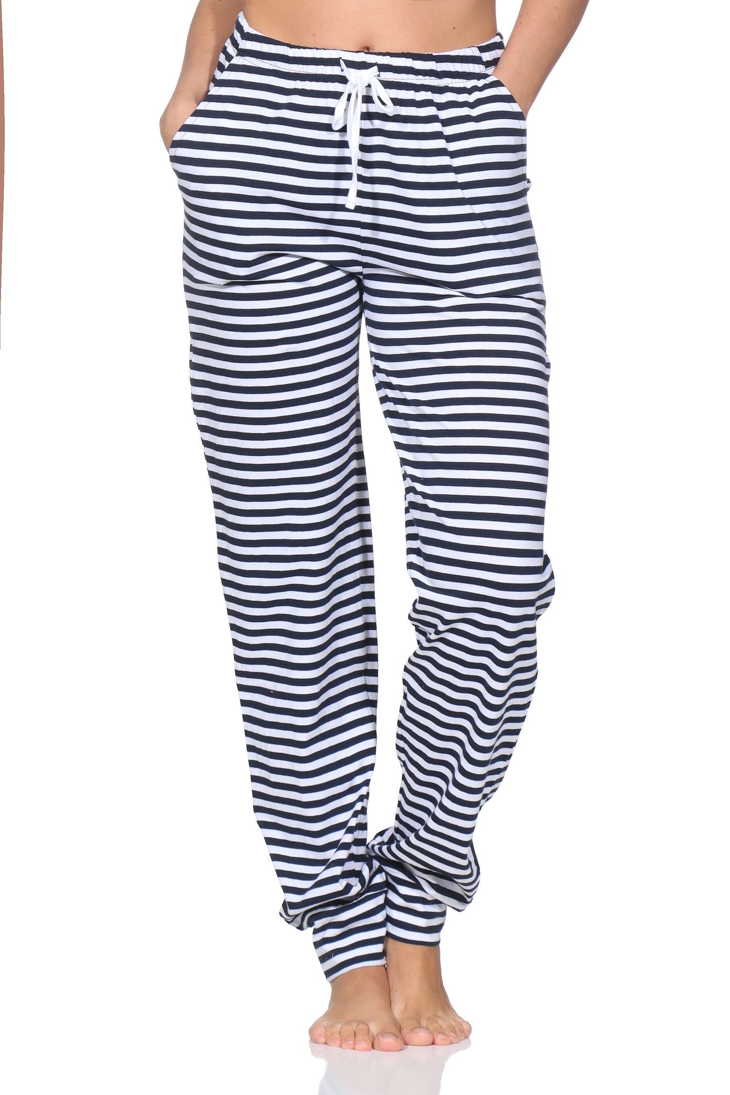 Normann Relaxanzug Damen Pyjama Hose lang Mix & Match - perfekt zu kombinieren