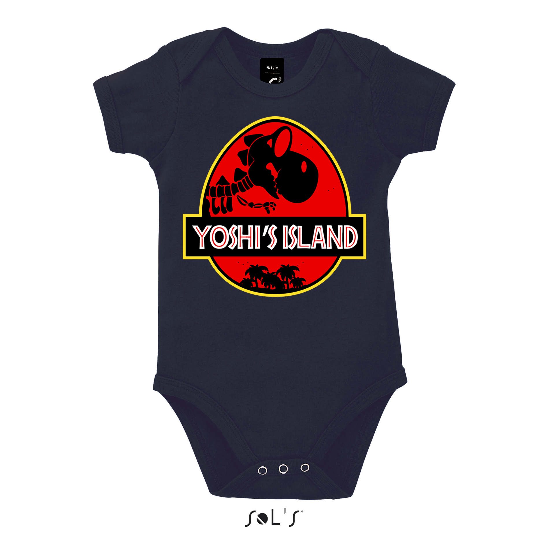 Strampler YoshI's Island Kinder Body Print Retro Motiv Baby Strampler Geschenk