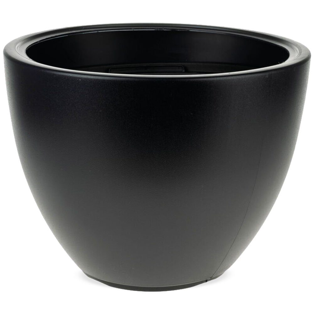 matches21 HOME & HOBBY Blumentopf Moderner Blumentopf groß innen draußen grau Ø 39,5 cm (1 St)