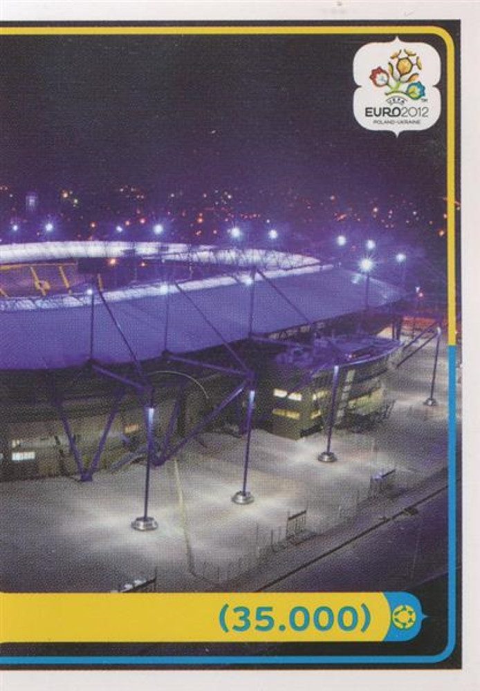 Panini Sammelkarte Panini EM 2012 deutsche Version - Sticker 23 - Stadion Metalist