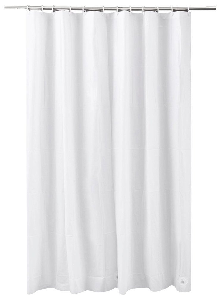ADOB Duschvorhang 180 x 200 cm, Ein Gewichtband im Saum für