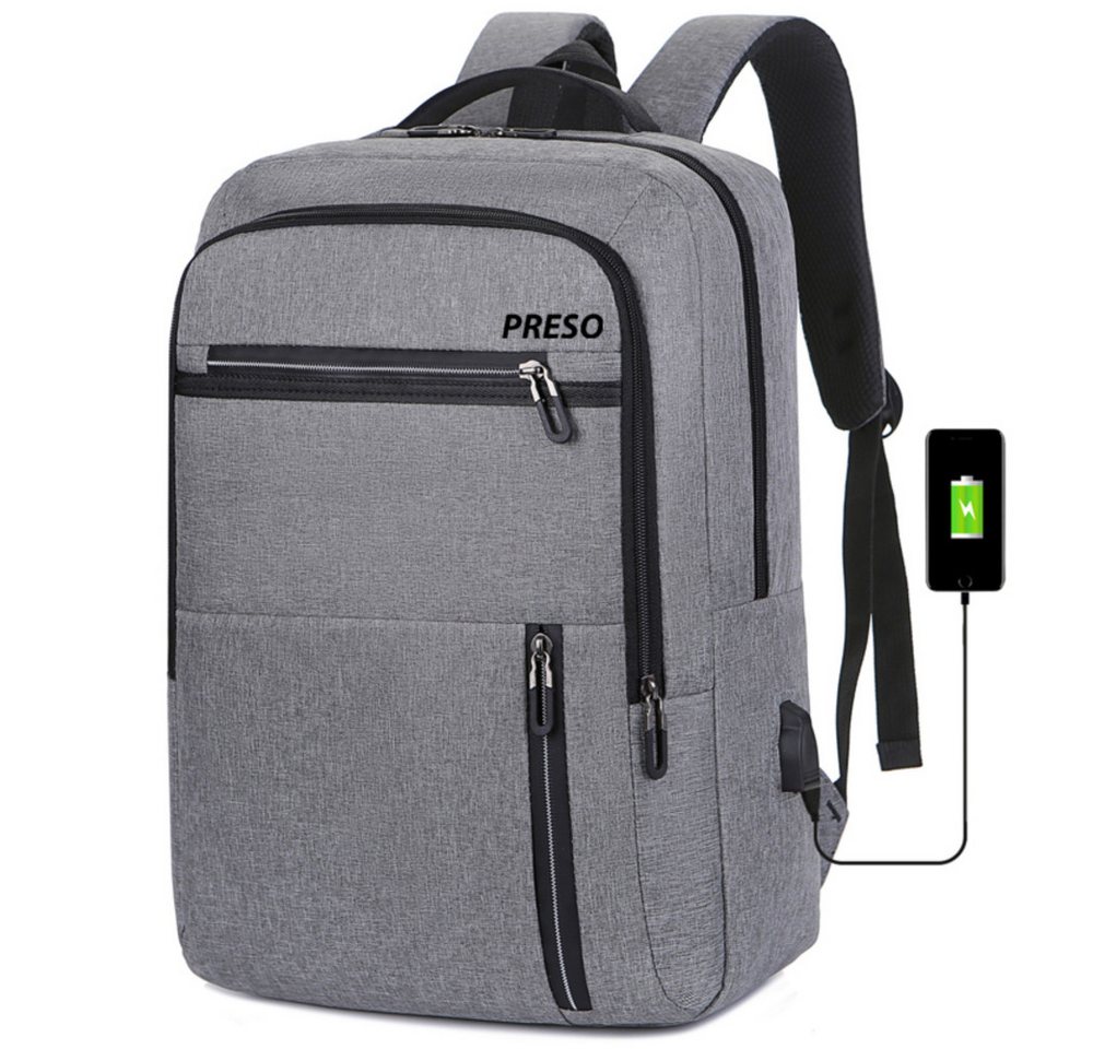 PRESO BAG Tagesrucksack Rucksack, Tagesrucksack, Freizeitrucksack, Cityrucksack, Laptoprucksack, Herrengeschenk, Hochwertige Verarbeitung