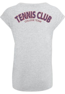 Merchcode T-Shirt Merchcode Damen Ladies College Club Extended Shoulder Tee (1-tlg)