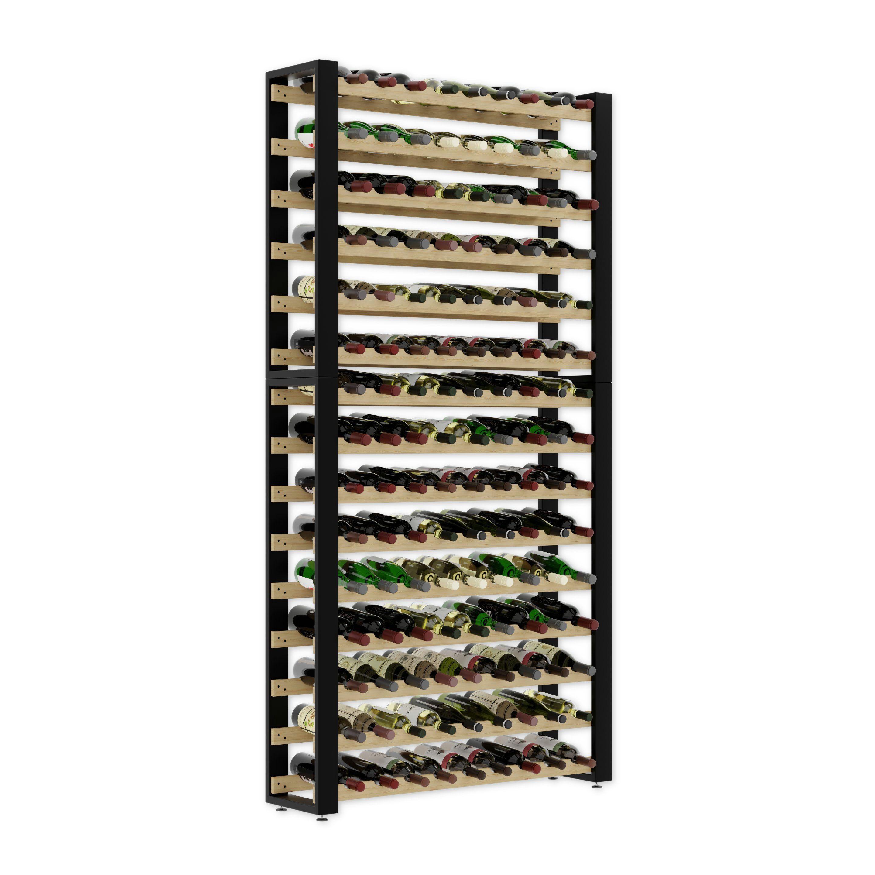 Lenmar Weinregal LOFT Weinregal aus Holz,Flaschenregal,Kellerregal,Regale,W günstig online kaufen