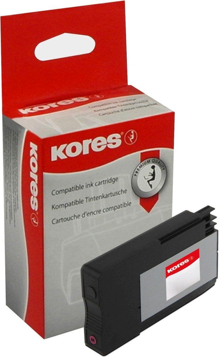 KORES Tintenpatrone kompatibel mit HP Nr. 951XL, CN047AE magenta Nachfülltinte (x)