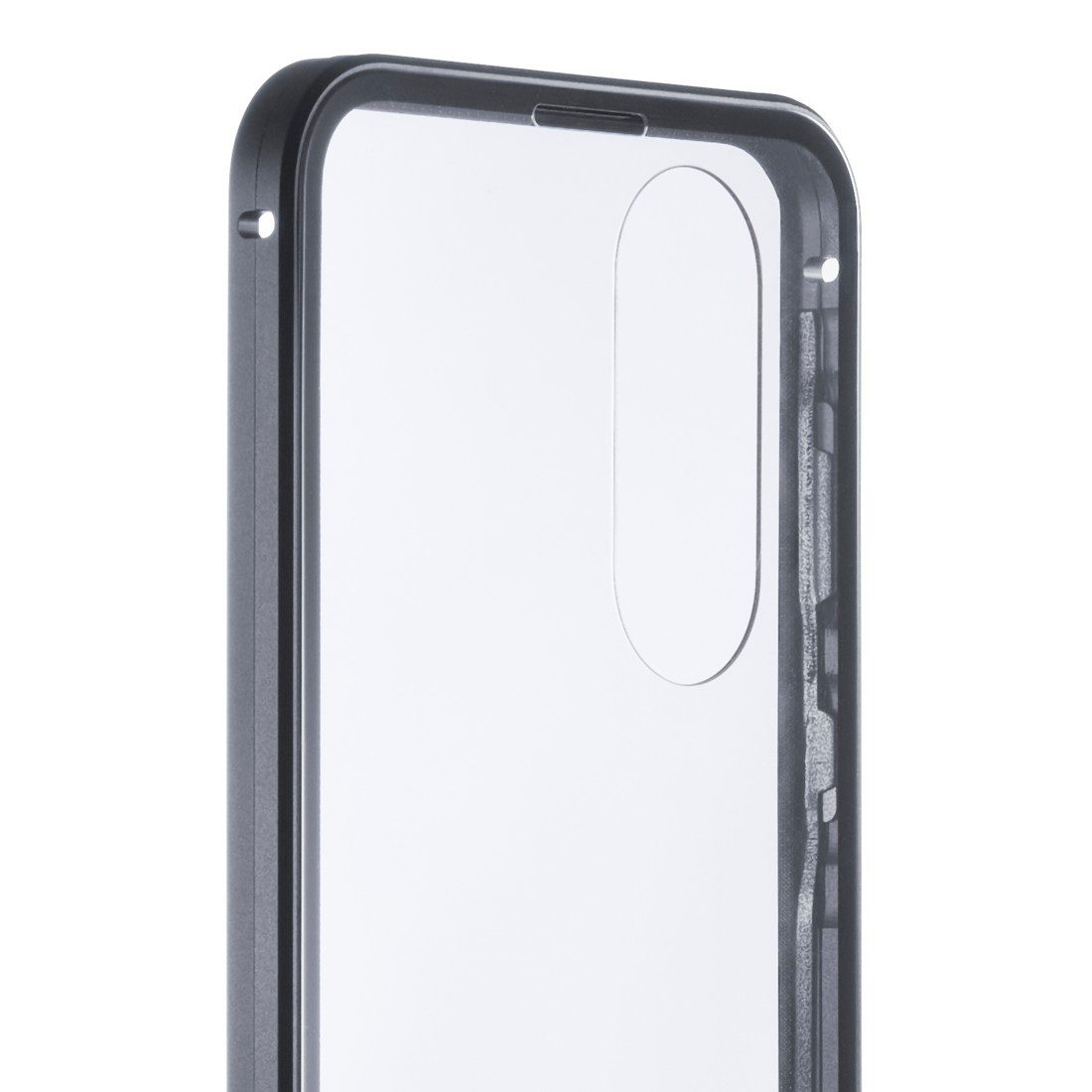 Black Rock Handyhülle Smartphone Cover mit 360°-Rundumschutz für Samsung Galaxy A57 5G, 360°-Rundumschutz, Metallrahmen, Magnetverschluss, Wireless Charging – Bild 4 von 5
