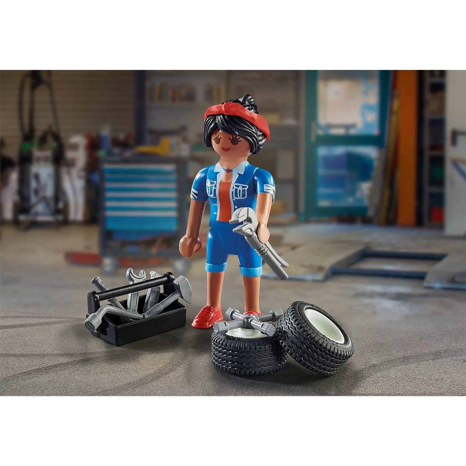 Playmobil® 71164 Mechanikerin Konstruktions-Spielset günstig online kaufen