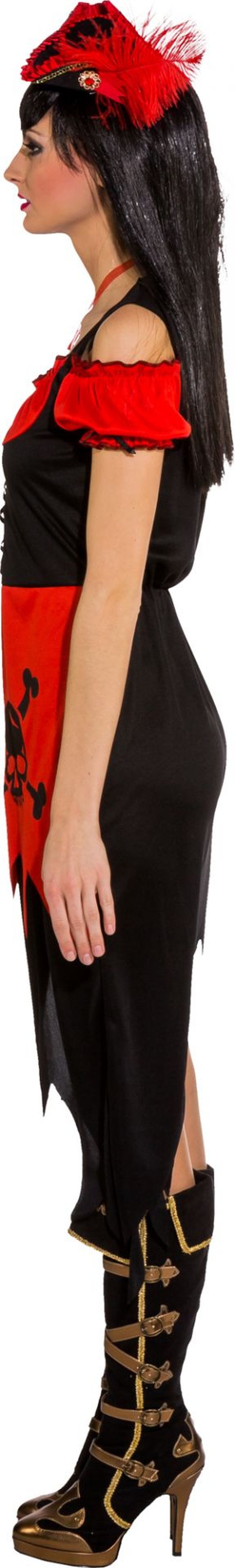 Fries Piraten-Kostüm Piratin Kostüm Kleid Halloween Fasching Karneval Cospl günstig online kaufen