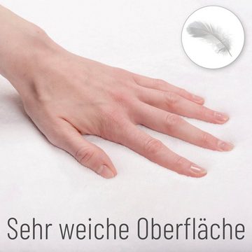 Schaum-Badematte rund VIP-Lounge Sanilo, Höhe 15 mm, Memory Schaum, rutschhemmend beschichtet, fußbodenheizungsgeeignet, schnell trocknend, strapazierfähig, rund, super weich, kräftige Farben, rutschhemmend, waschbar, Ø80cm