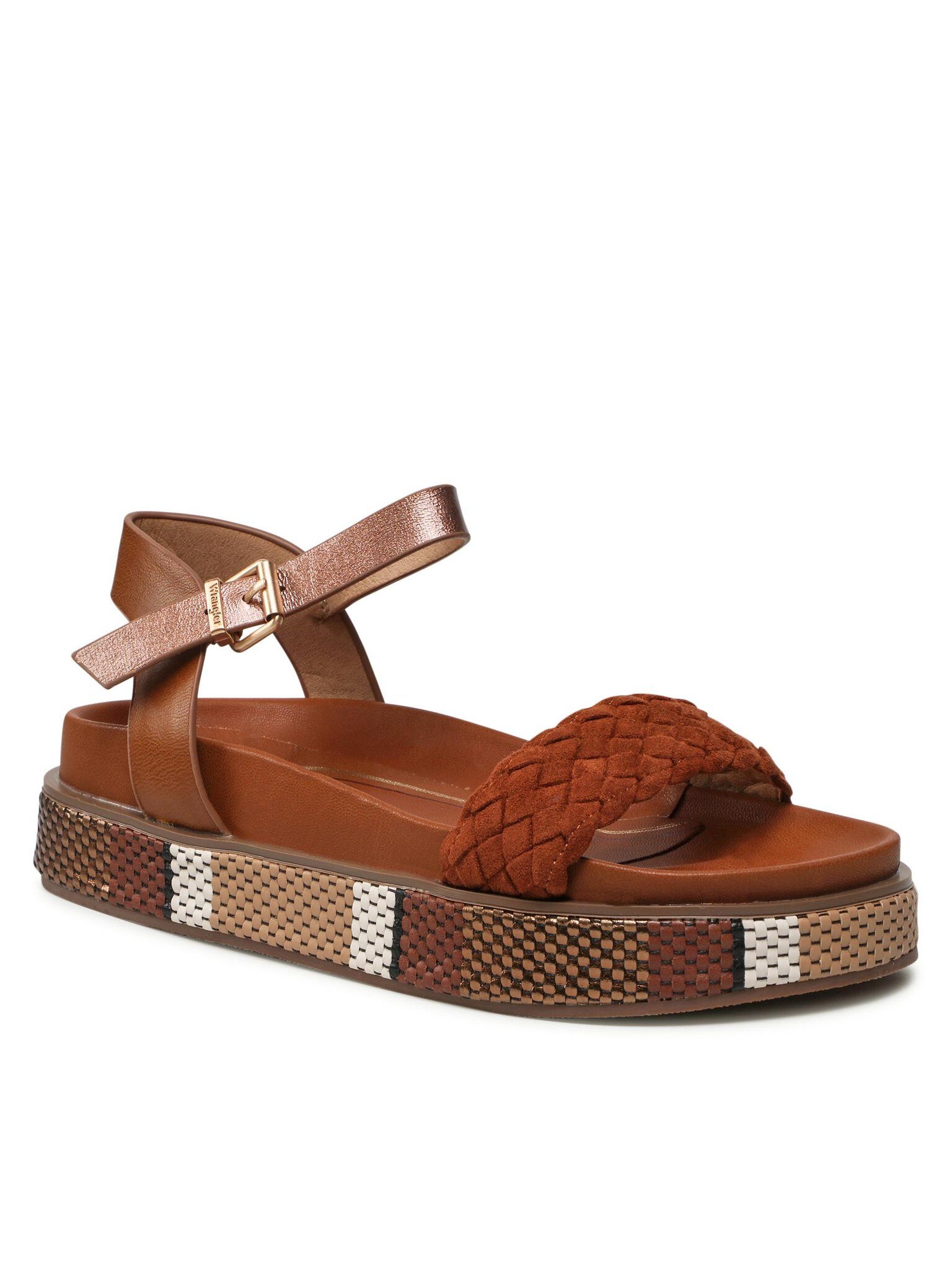 Wrangler Sandalen Amaya Women WL21661A Cuoio 068 Sandale