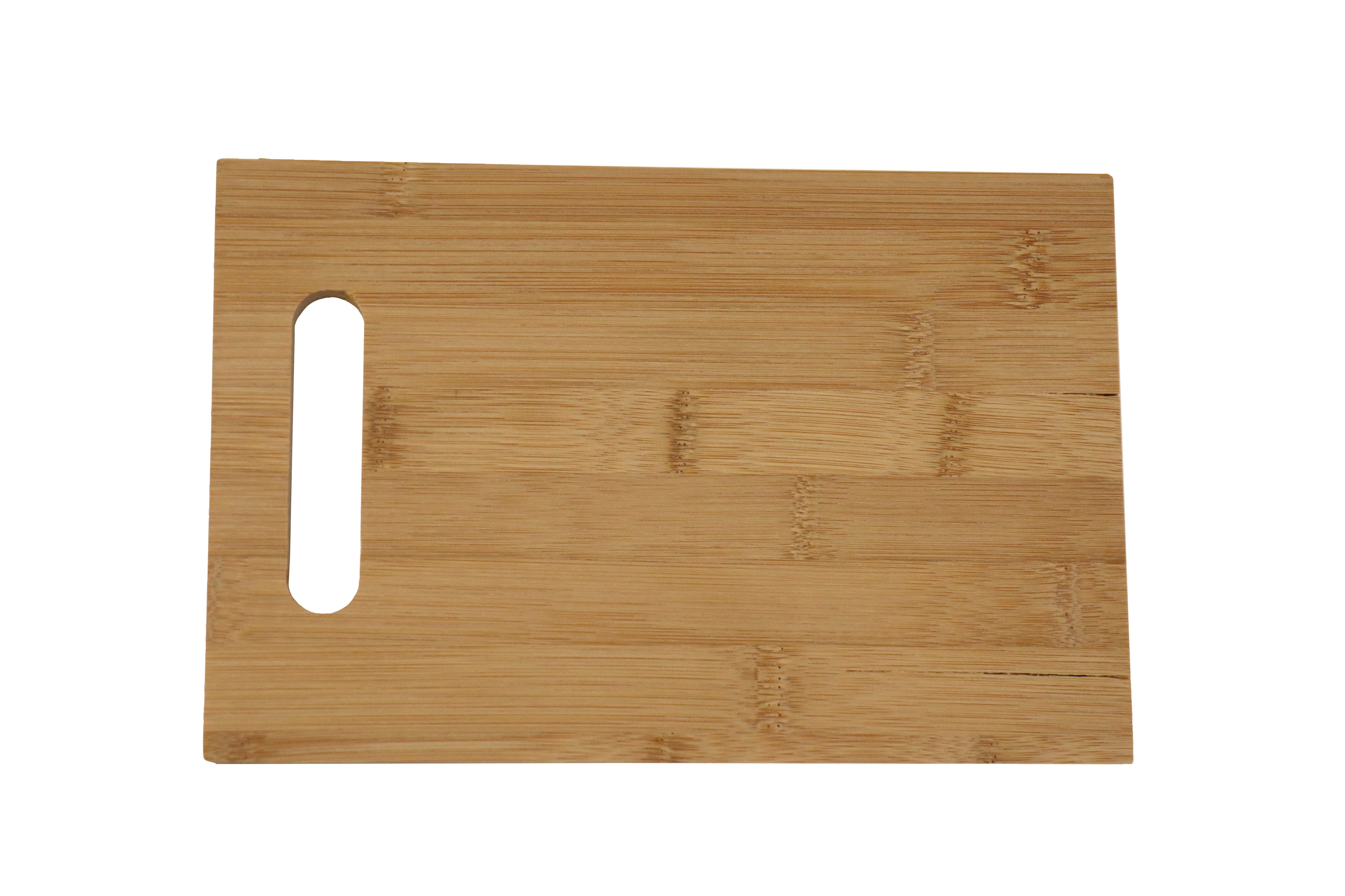 Schneidebrett Schneidebrett aus Bambus-Holz 16 x 25 cm