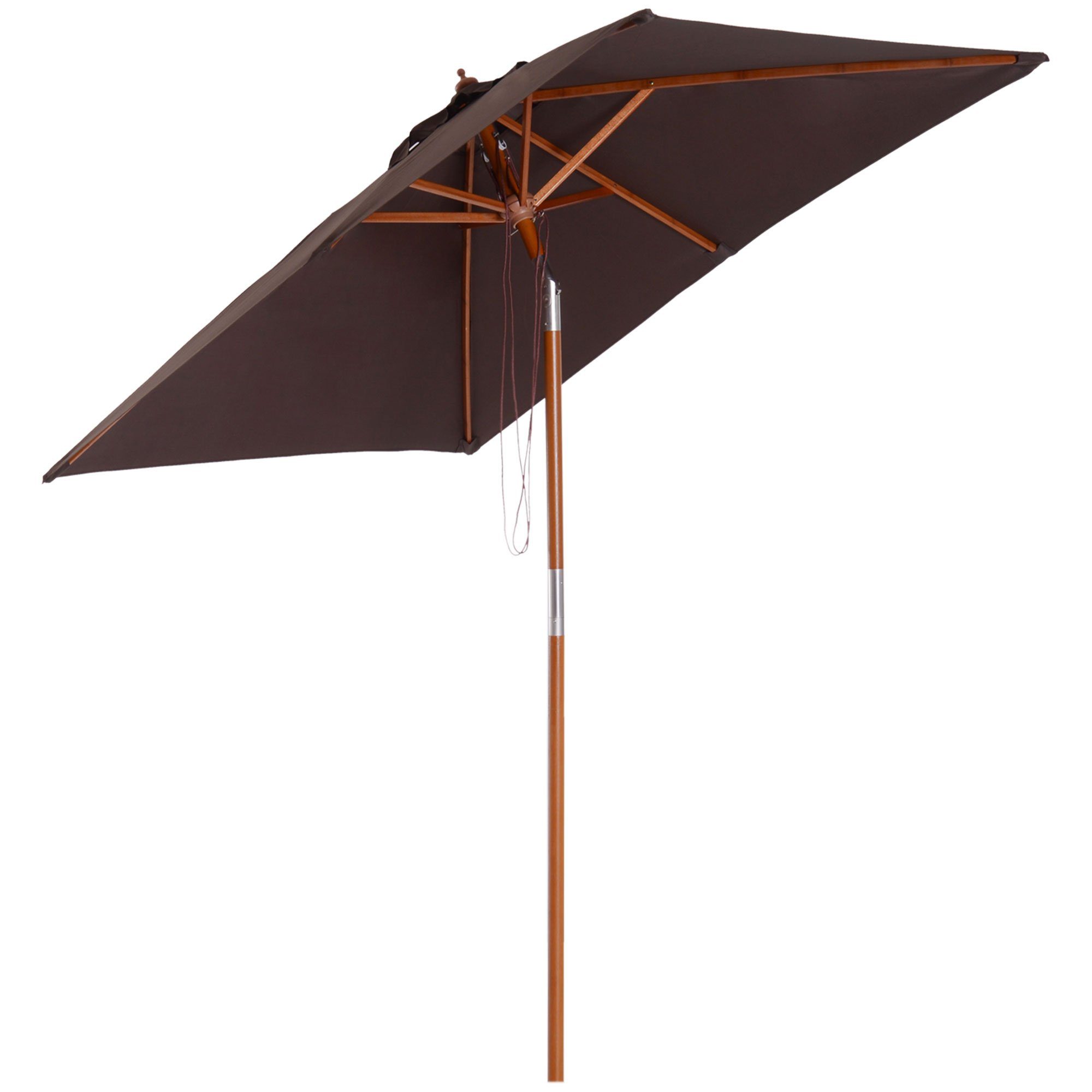 Outsunny Sonnenschirm Knickbar, LxB: 200x150 cm, günstig online kaufen