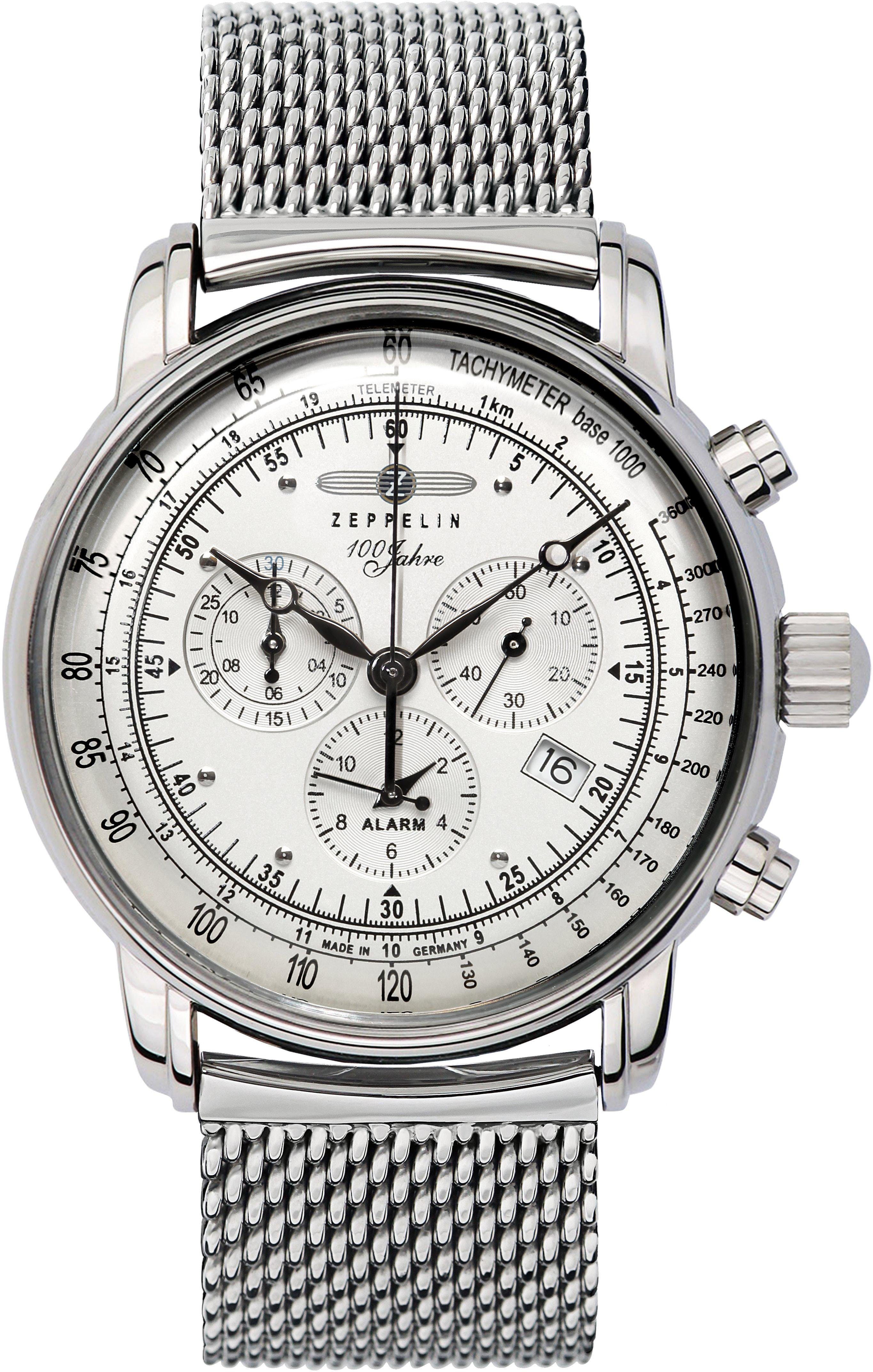 ZEPPELIN Chronograph 100 Jahre 7680M-1, Armbanduhr, günstig online kaufen
