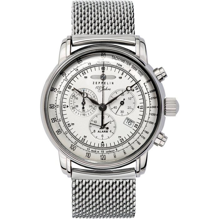 ZEPPELIN Chronograph 100 Jahre Zeppelin 7680M-1 Made in Germany