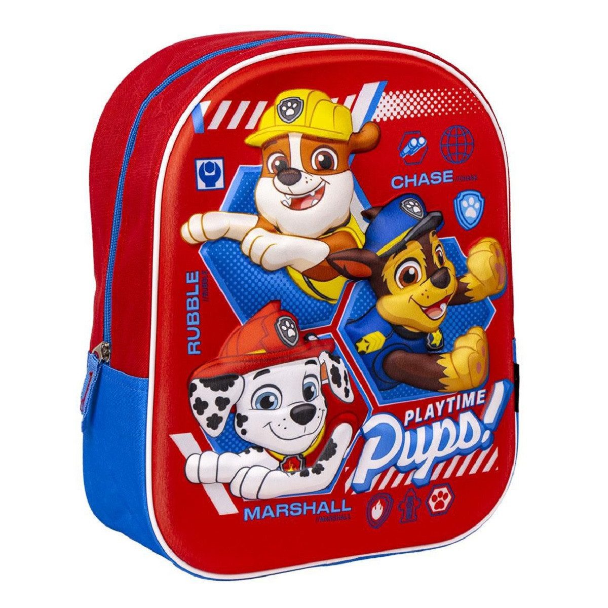 PAW PATROL Rucksack 3D Freizeitrucksack Kinderrucksack für mutige Entdecker