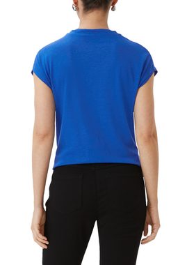 Comma Shirttop Ärmelloses Shirt aus Strickjersey