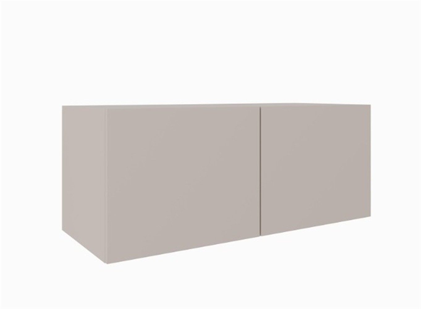 Masseno Lowboard MIVO 100 cm TV-Schrank mit 2 Türen Kaschmir