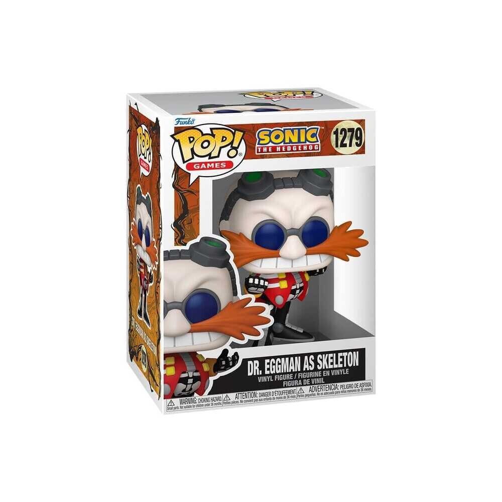 Funko Merchandise-Figur Sonic the Hedgehog POP! Games Vinyl Figur Skeleton Robotnik 9 cm