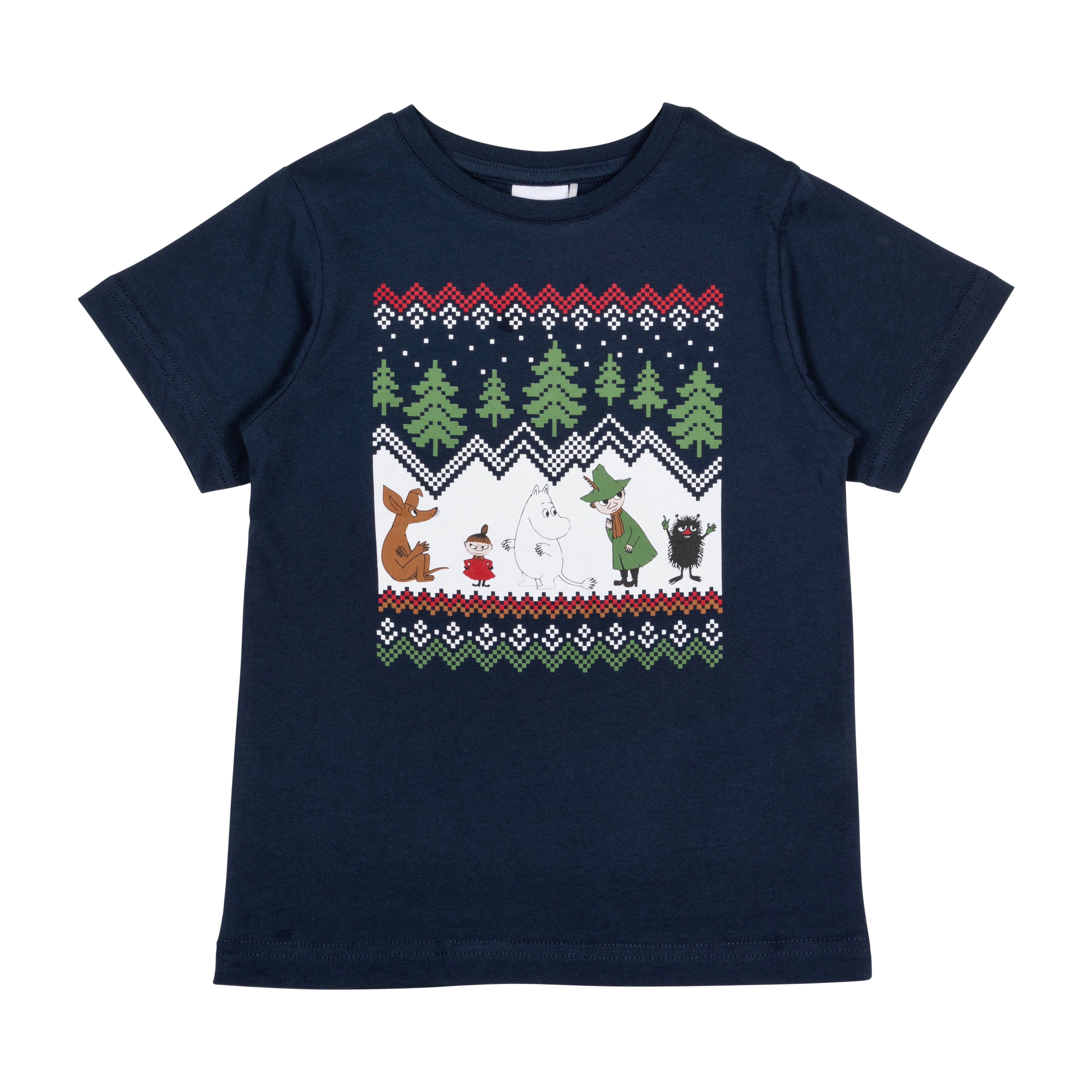 Moomin by Martinex T-Shirt Moomin by Martinex T-Shirt dunkelblau Weihnachten Moomin X-Mas Kids