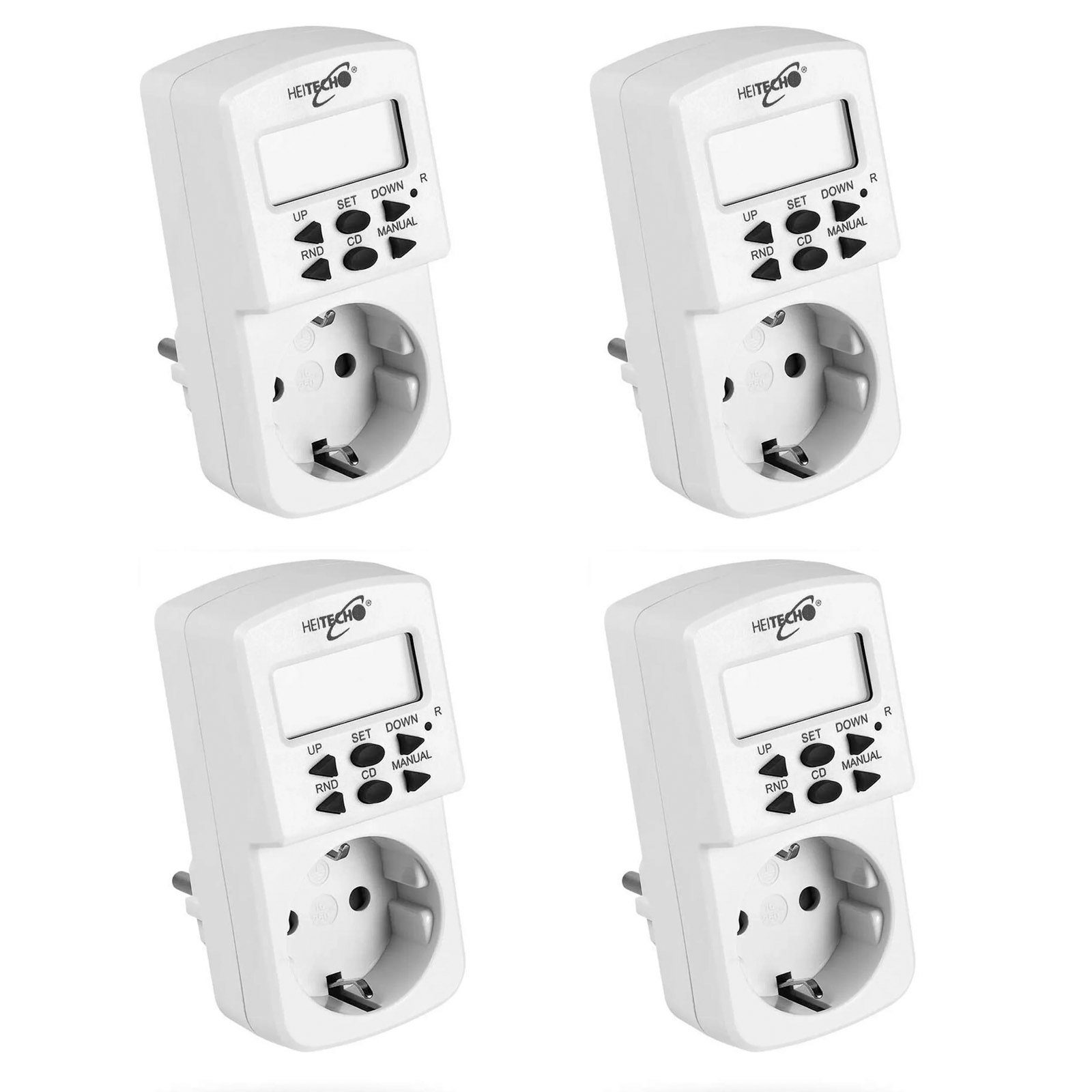 Zeitschaltuhr Digitale Mini Wochen-Schaltuhr Steckdose Timer Zeitschalter