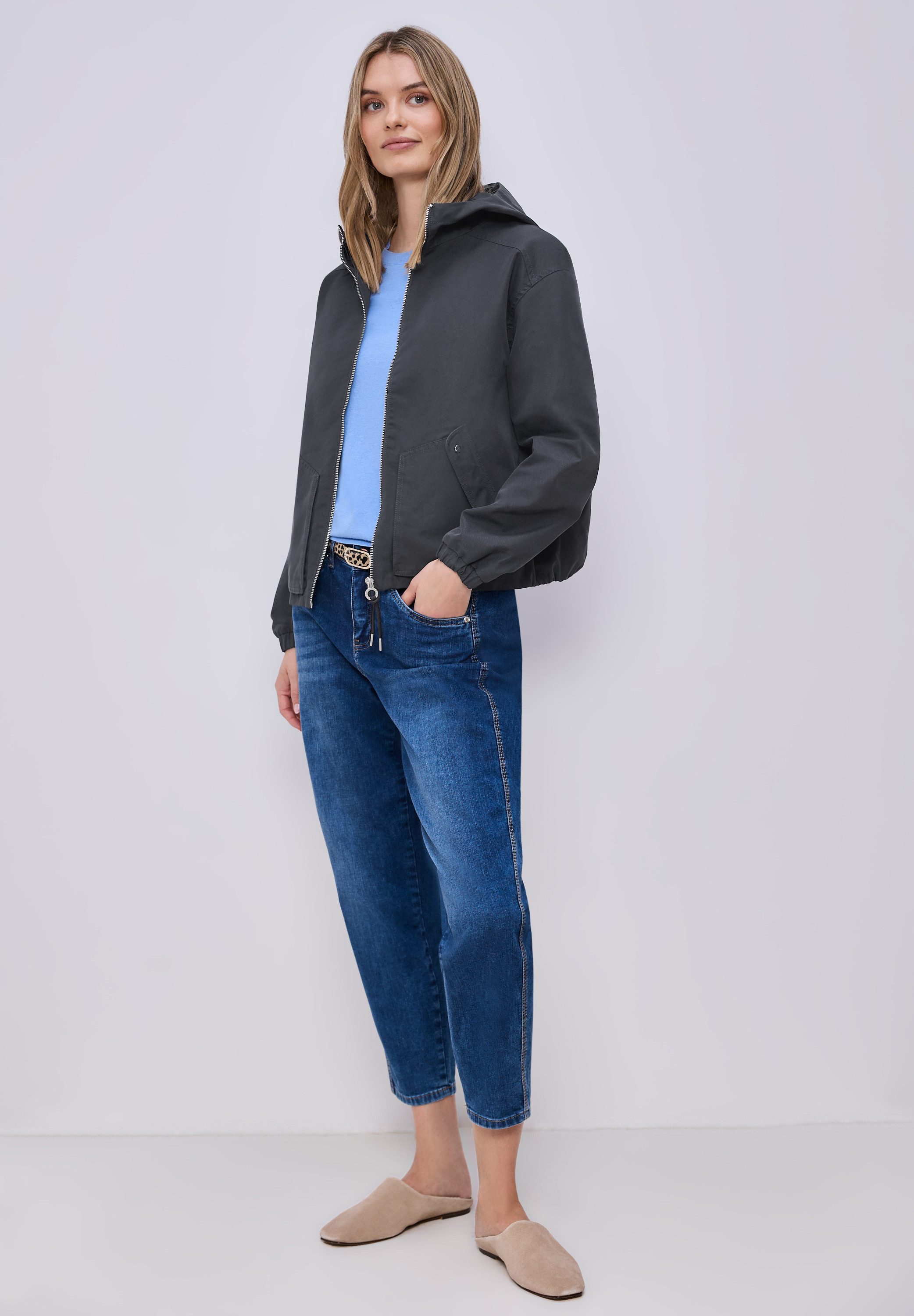 STREET ONE Kurzjacke im soften Baumwoll-Mix – Bild 3 von 5