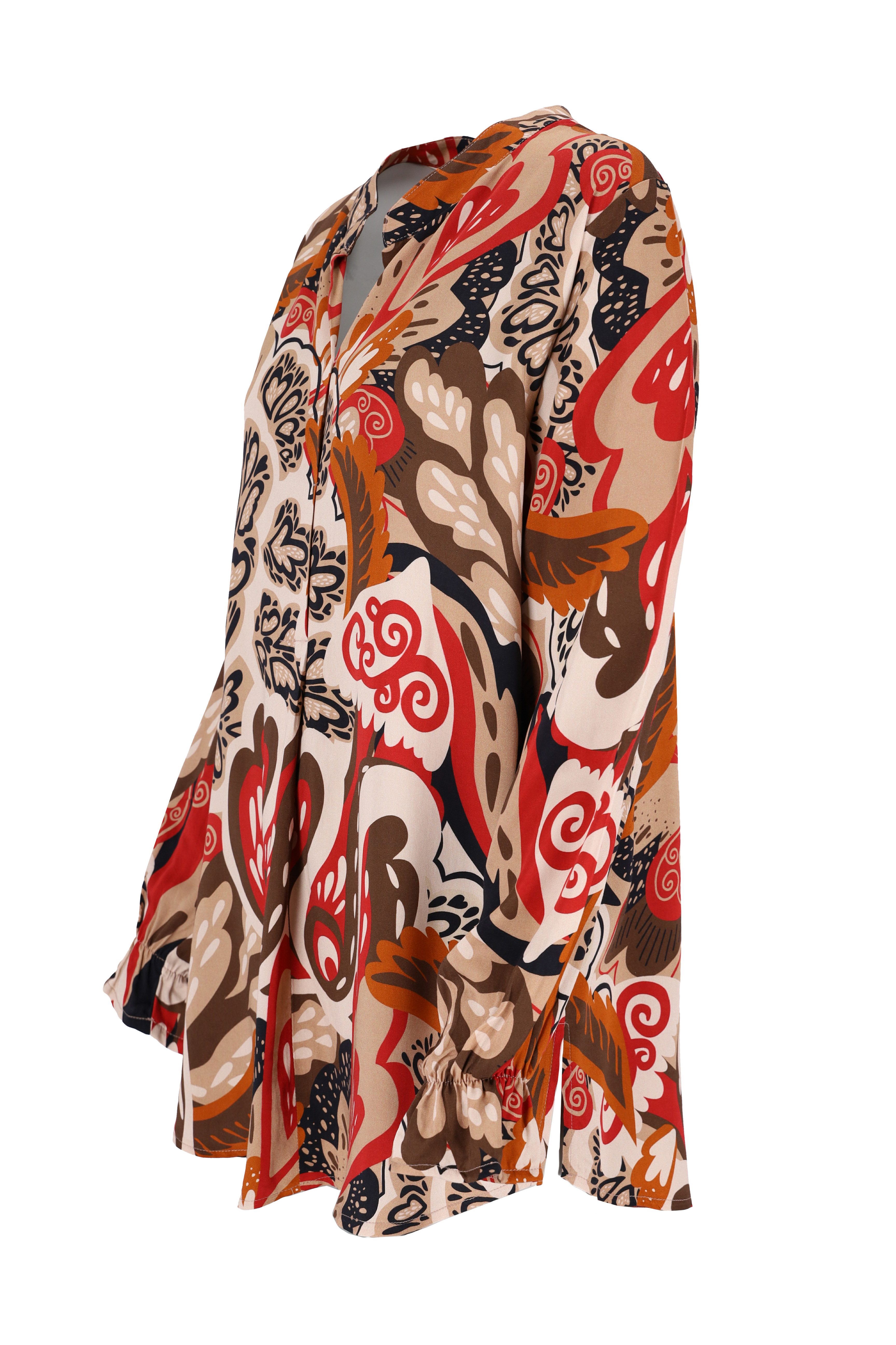 Hajo Blusentop Long-Bluse CV-Satin günstig online kaufen