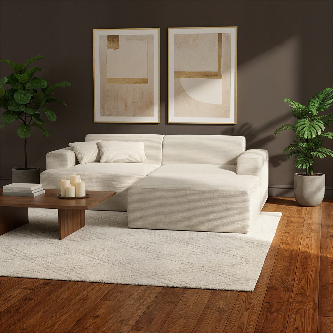 skølm Sofa Freki aus Cord, Vollschaumcouch günstig online kaufen