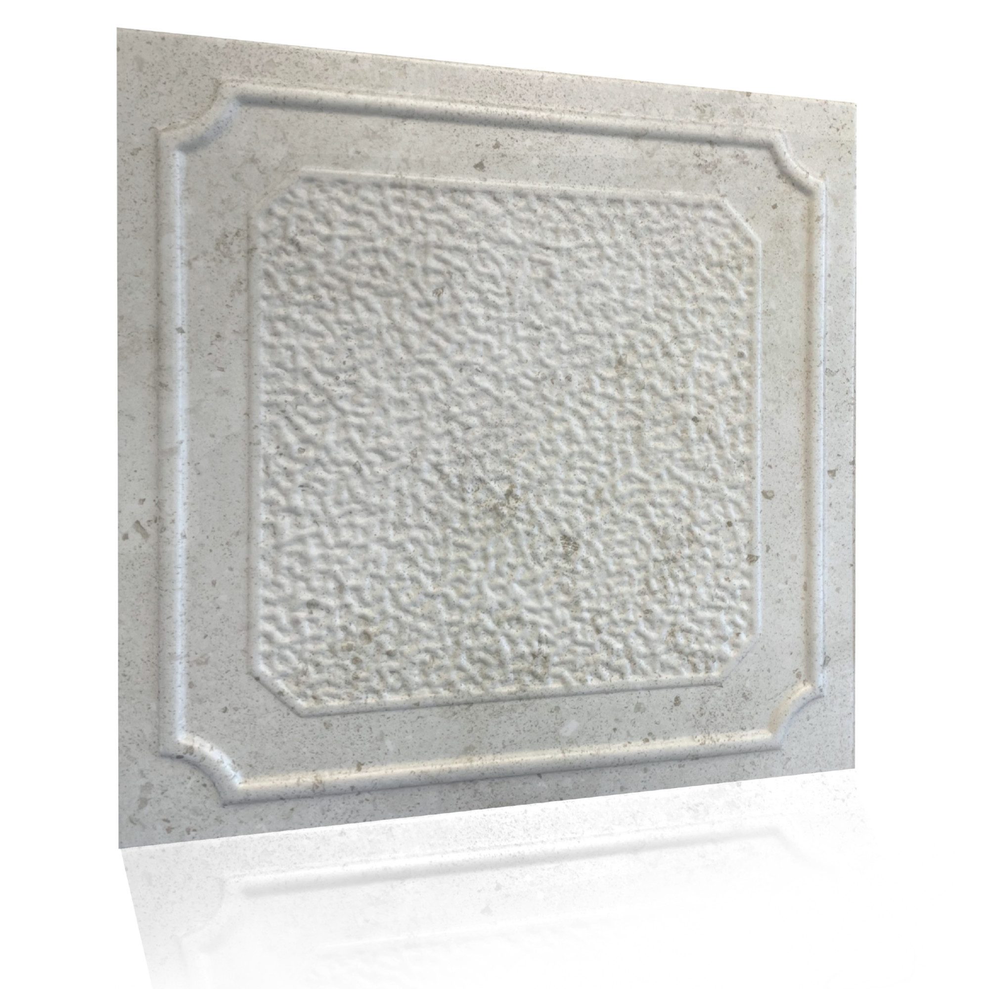 IKHEMalarka Wandpaneel Dekoren Betonoptik aus Polystyrol Styropor XPS, BxL: günstig online kaufen