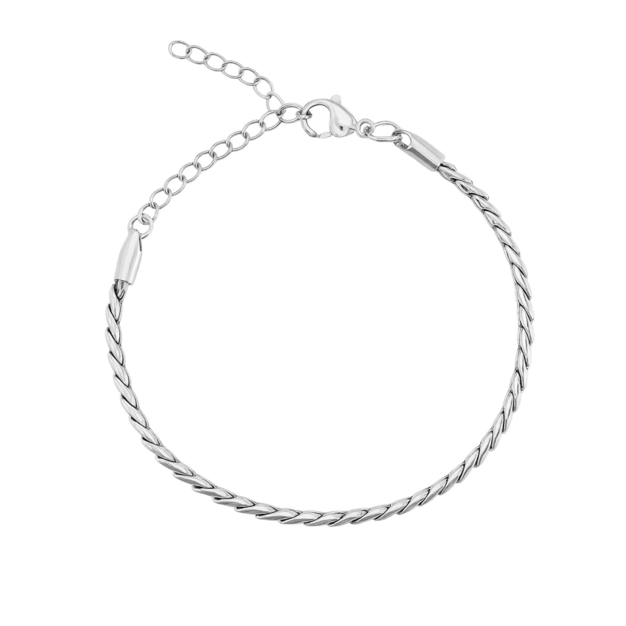 Heideman Armband Freydis silberfarben poliert (Armband, inkl. Geschenkverpackung), Armband mit Verlängerungskette