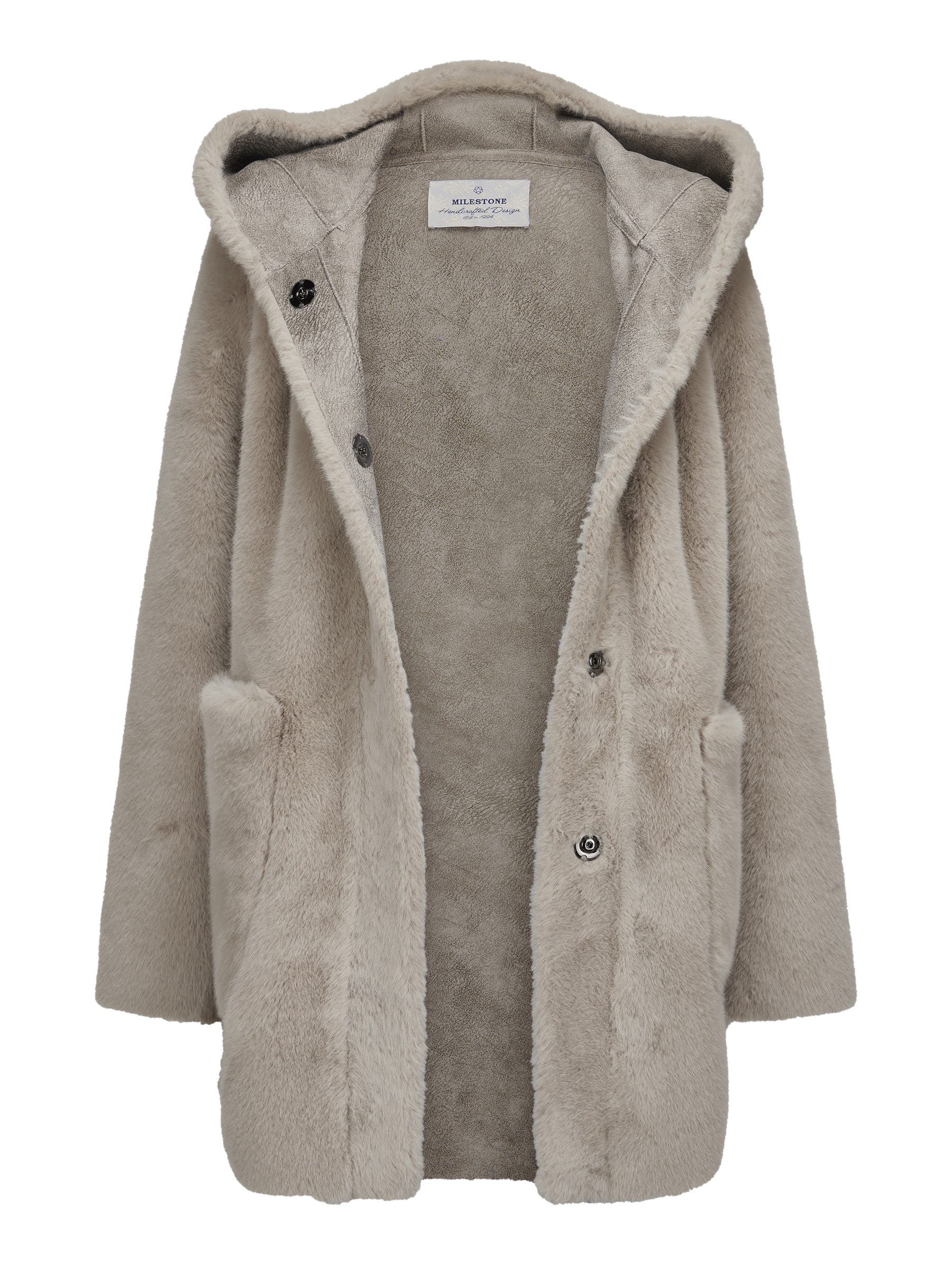 Milestone Fellimitatmantel MSPersiana Kunstpelz mit luxuriöser Haptik und K günstig online kaufen