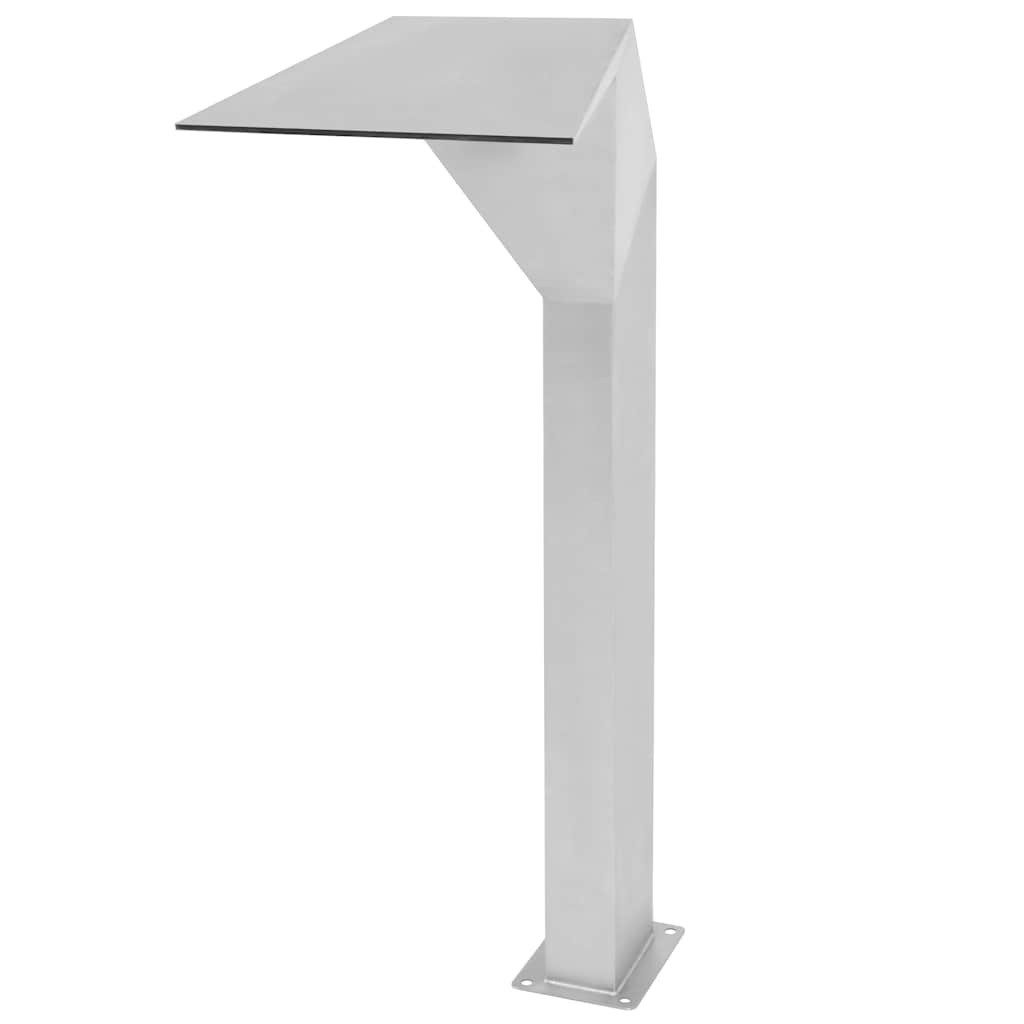 vidaXL Wasserfall Pool-Wasserfall Edelstahl 50x30x90 cm Silbern