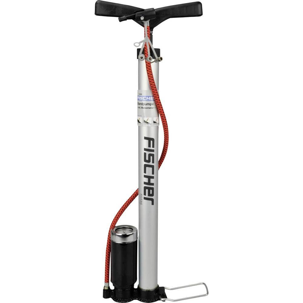 FISCHER Fahrrad Fahrradpumpe Standpumpe 85586