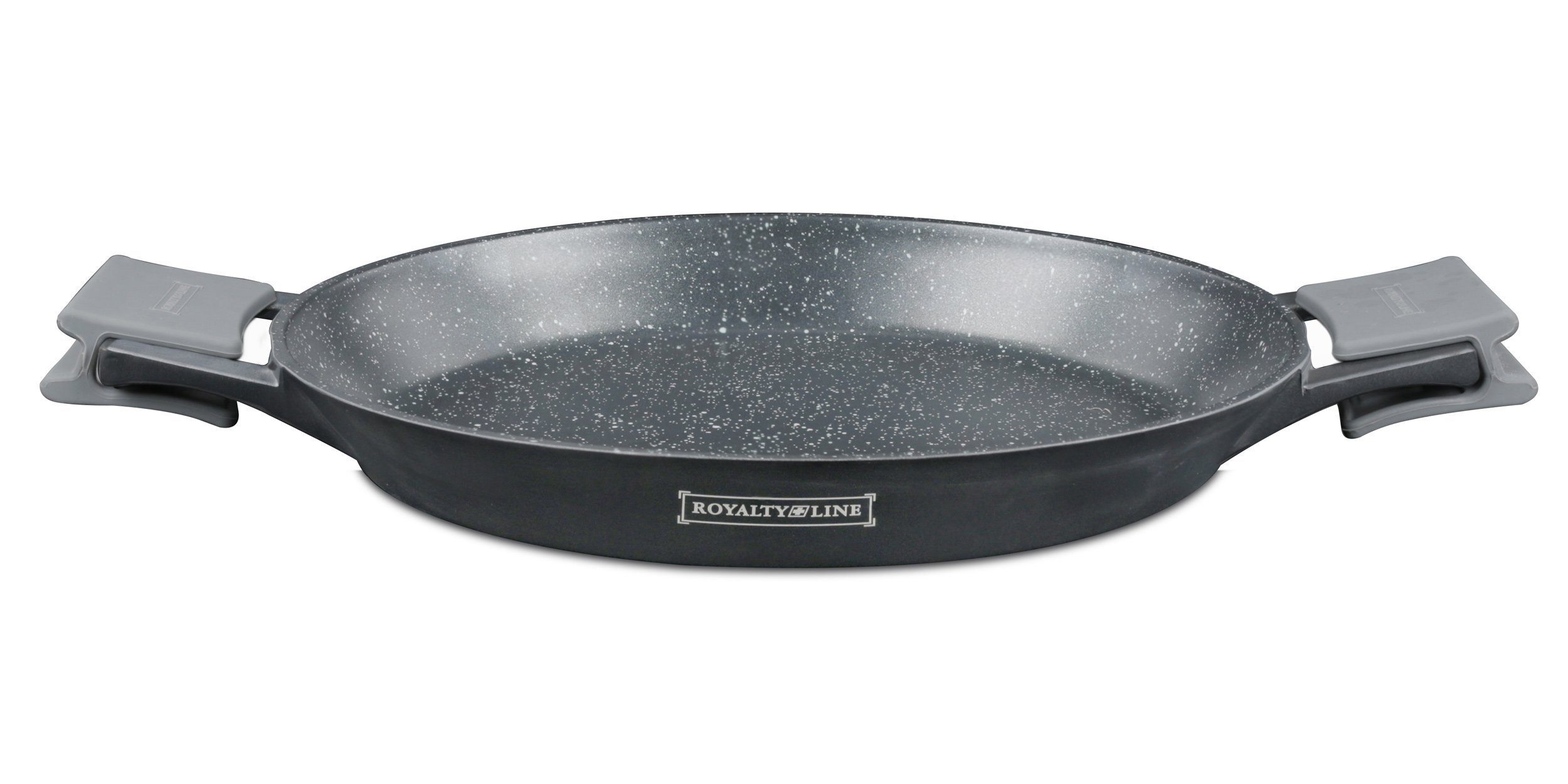 Zu günstigen Preisen Royalty Line Paellapfanne Ø 32cm RL-MP Aluminiumguss Schwarz Line XL Royalty Paella Pfanne 32M