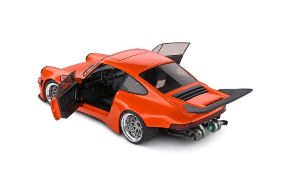 Solido Modellauto Porsche 911 KS-R 2022 orange, Maßstab 1:18
