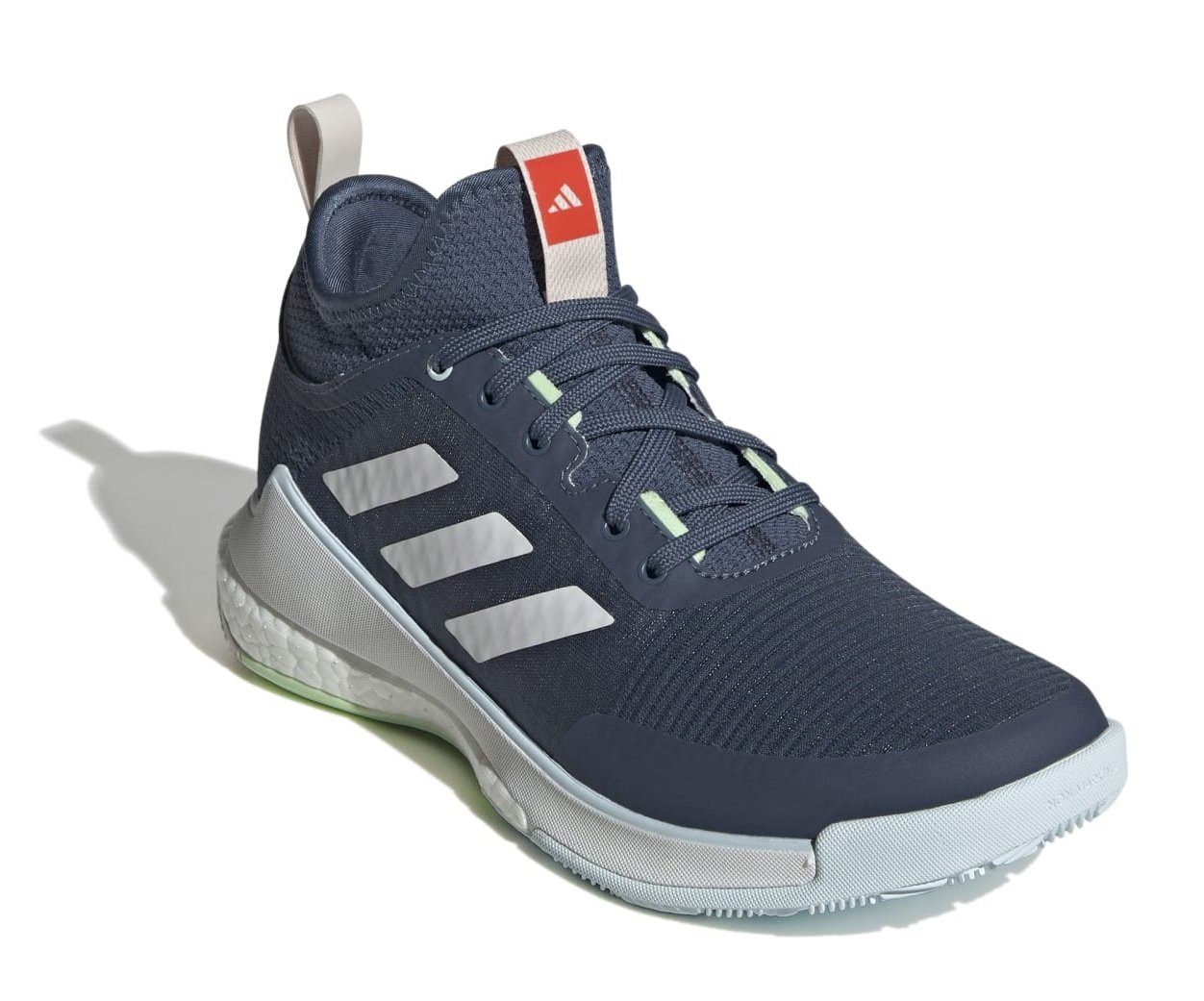 adidas Performance Hallen-Indoorschuhe CrazyFlight Mid dunkelblau/weiss günstig online kaufen