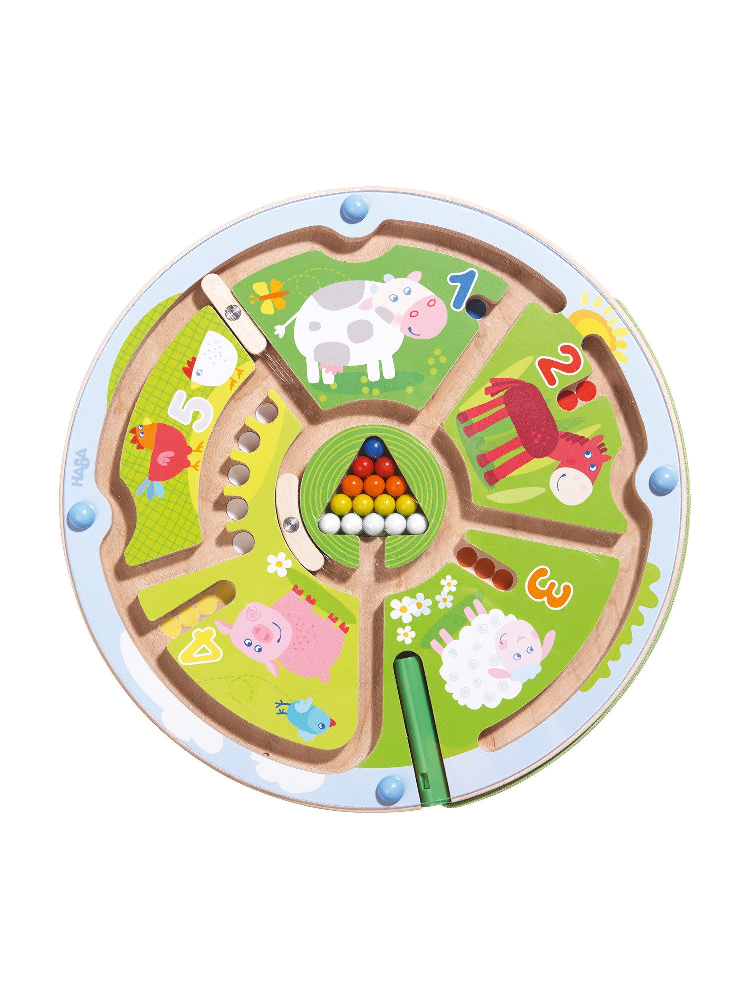 Haba Spiel Magnetspiele, Kreativ Lernspiel Box auch für unterwegs