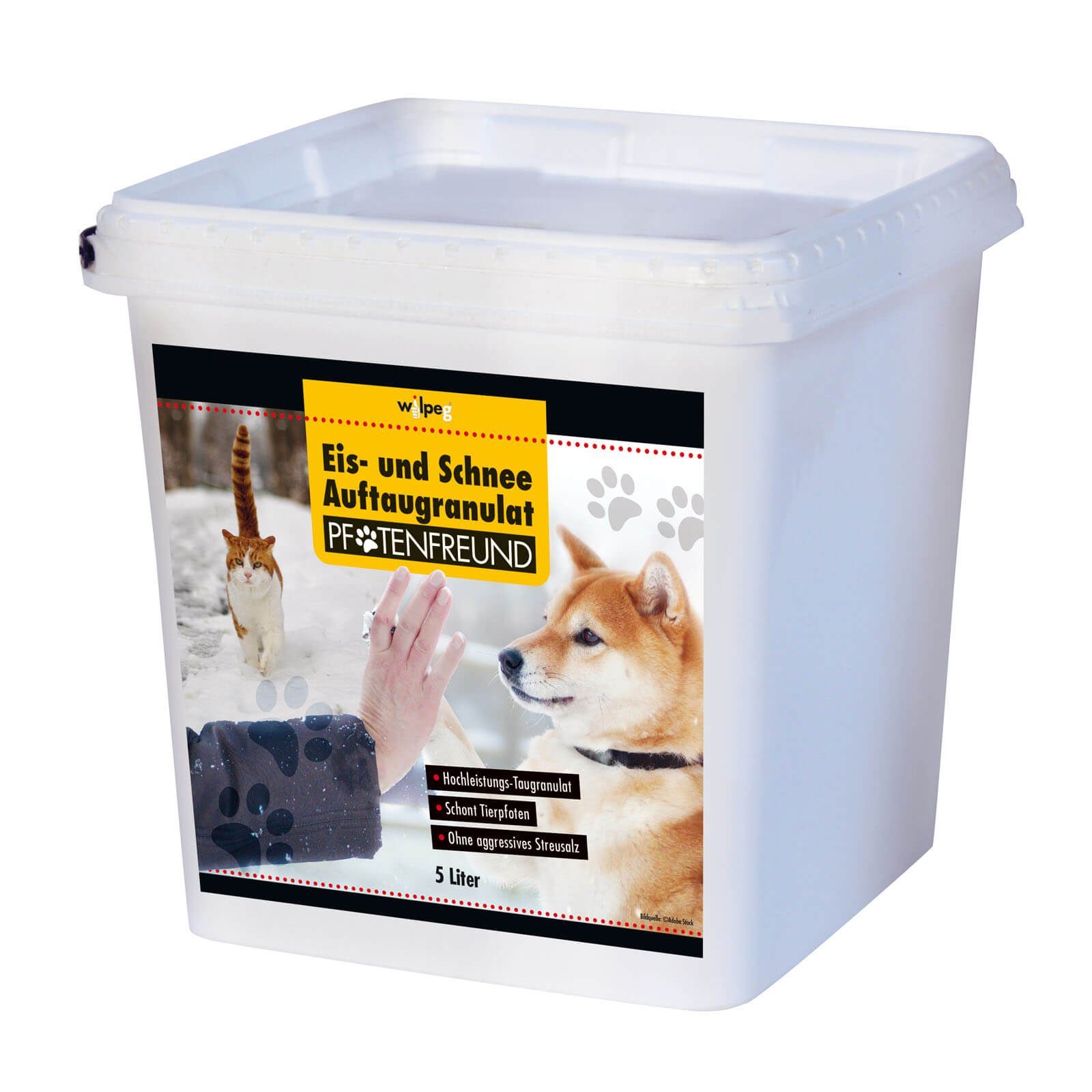 wilpeg® Sand Eis- & Schnee Auftaugranulat Pfotenfreund, Taugranulat, Taumit günstig online kaufen